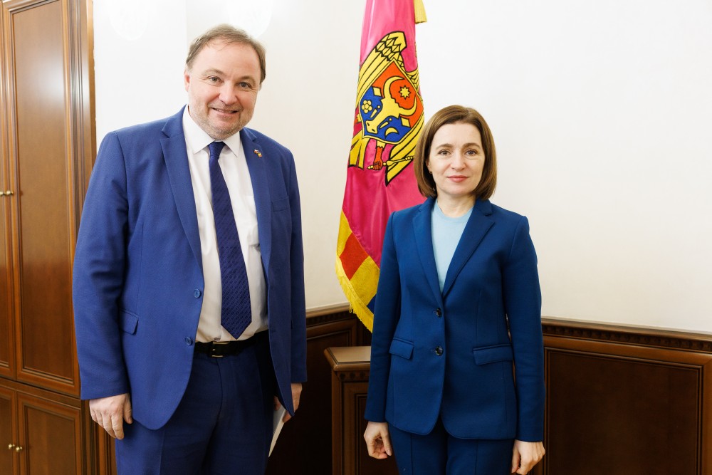 Maia Sandu s-a întâlnit cu ambasadorul Republicii Cehe. Ce subiecte au fost abordate